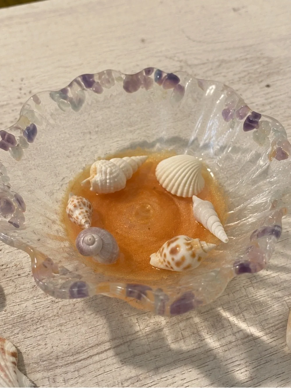 Handmade Lavender, Cream & Pale Green Decorative Hand Soap Trio